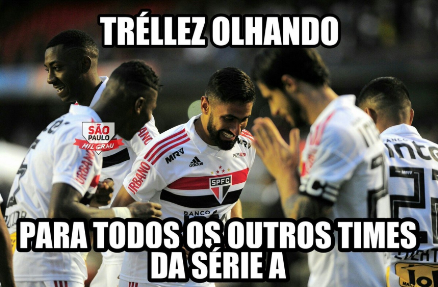 Internautas fazem piadas com troca da liderança do Brasileirão