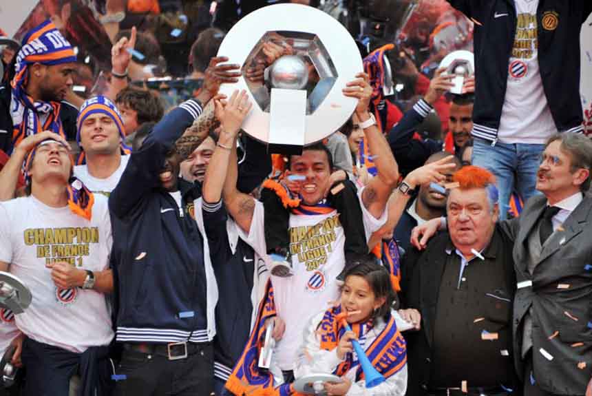 O Montpellier conquistou a temporada 2011/2012 do Campeonato Francês. Foi o primeiro título do torneio do clube