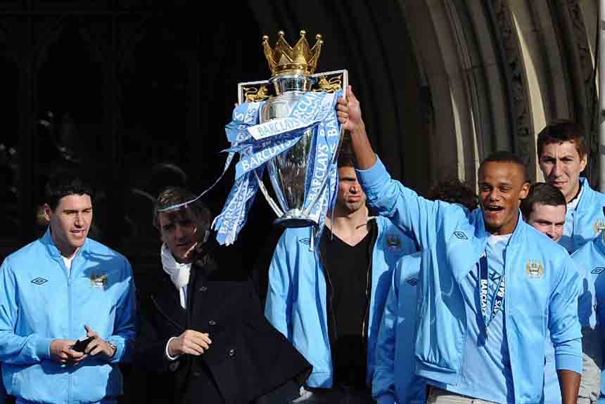 O City quebra o jejum de mais de 44 anos e fatura o terceiro título inglês de sua história na temporada 2011/2012