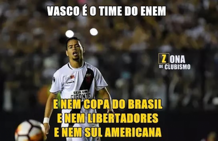 Os memes da eliminação do Vasco na Copa Sul-Americana