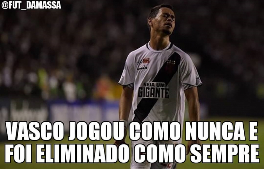 Os memes da eliminação do Vasco na Copa Sul-Americana