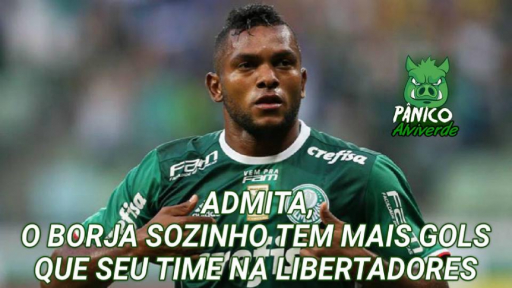 Os memes da vitória do Palmeiras sobre o Cerro Porteño pela Libertadores