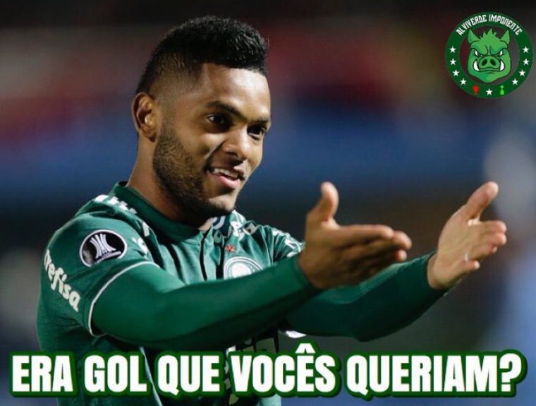 Os memes da vitória do Palmeiras sobre o Cerro Porteño pela Libertadores