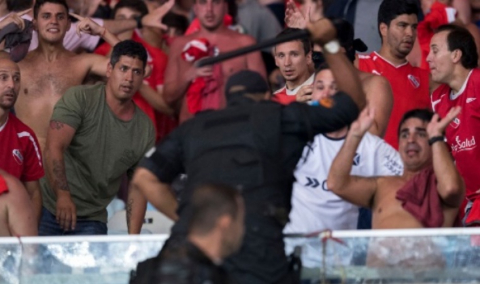 Confusão Flamengo x Independiente