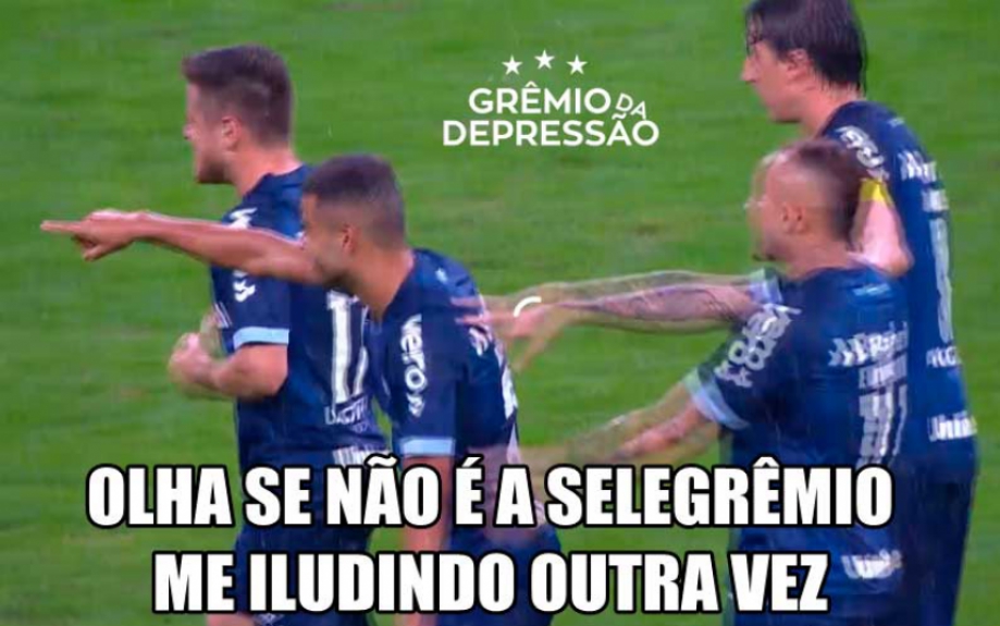 Os melhores memes de Grêmio 4 x 0 Botafogo