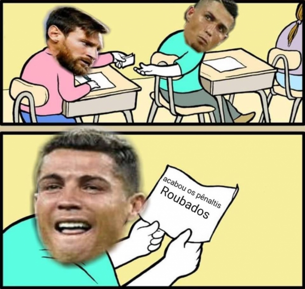 CR7 é alvo de memes após passar em branco mais uma partida