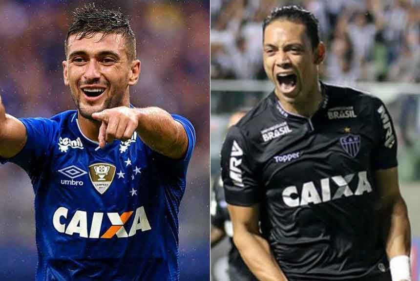 Cruzeiro (Arrascaeta) x Atletico-MG (Ricardo OIiveira)