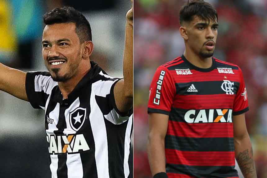 Botafogo (Rodrigo Lindoso) x Flamengo (Lucas Paquetá)