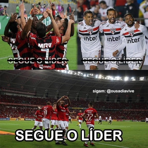 Memes: Internacional 2 x 1 Flamengo