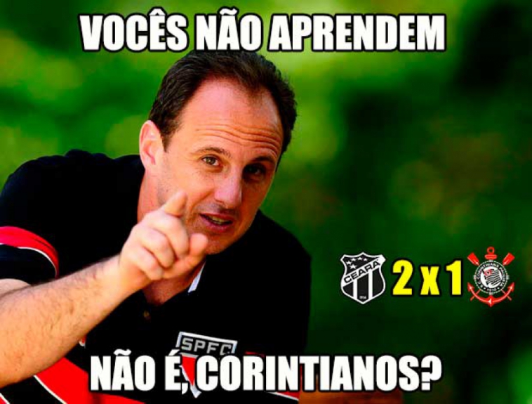 Os melhores memes de Ceará 2 x 1 Corinthians