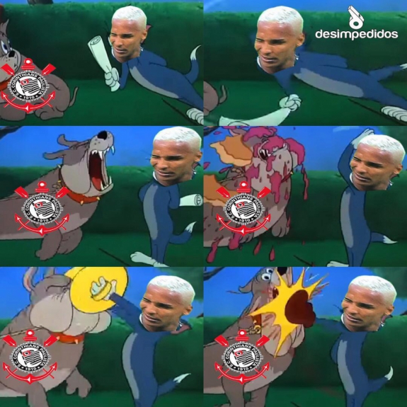 Os melhores memes da vitória do Palmeiras diante do Corinthians