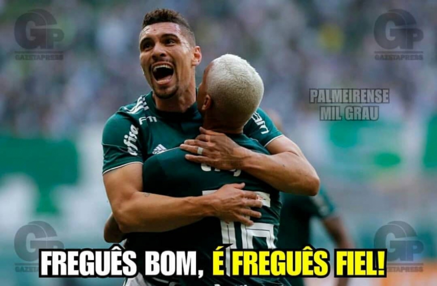 Os melhores memes da vitória do Palmeiras diante do Corinthians