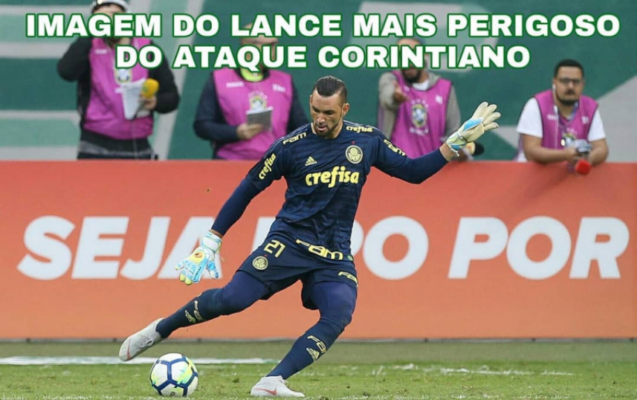 Os melhores memes da vitória do Palmeiras diante do Corinthians