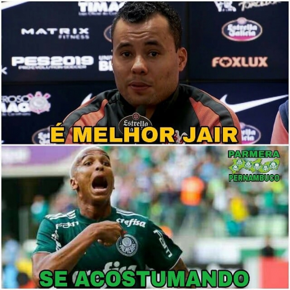 Os melhores memes da vitória do Palmeiras diante do Corinthians