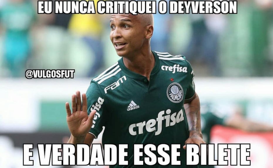 Os melhores memes da vitória do Palmeiras diante do Corinthians