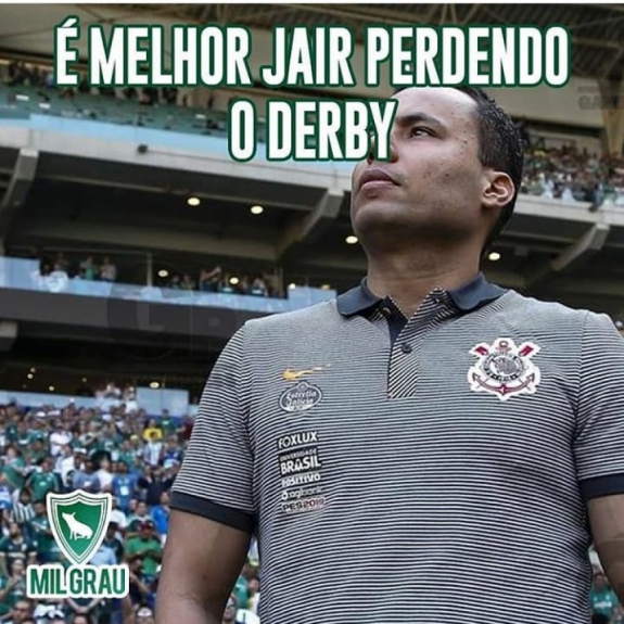 Os melhores memes da vitória do Palmeiras diante do Corinthians