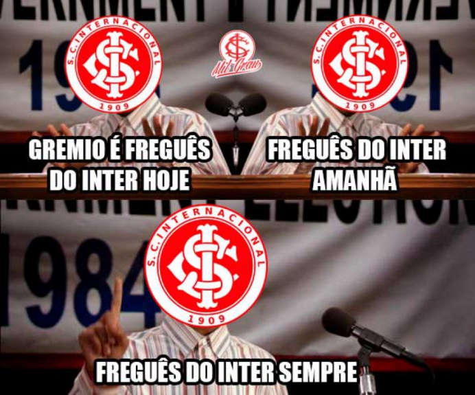 Os melhores memes da vitória do Inter no GreNal