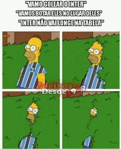 Os melhores memes da vitória do Inter no GreNal