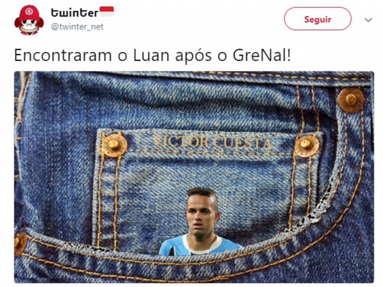 Os melhores memes da vitória do Inter no GreNal