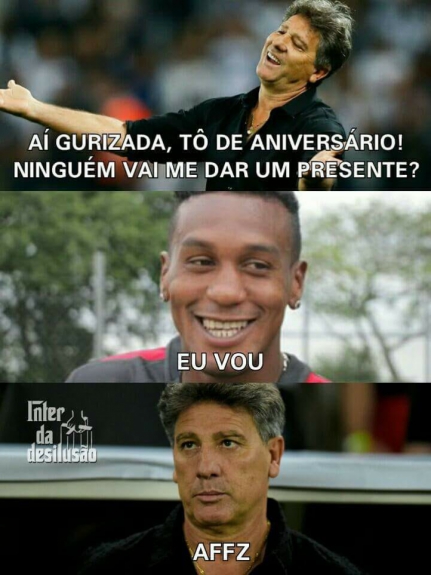 Os melhores memes da vitória do Inter no GreNal