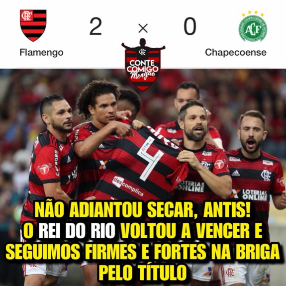 Flamengo 2 x 0 Chapecoense