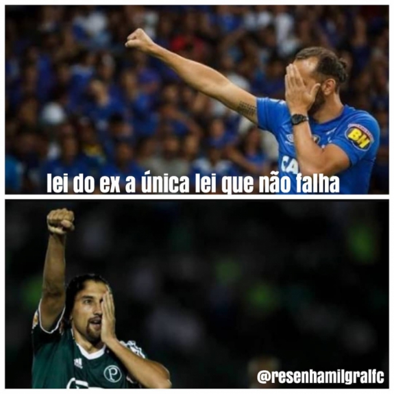 As zoeiras de Palmeiras 0 x 1 Cruzeiro, pela Copa do Brasil