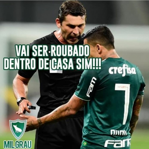 As zoeiras de Palmeiras 0 x 1 Cruzeiro, pela Copa do Brasil