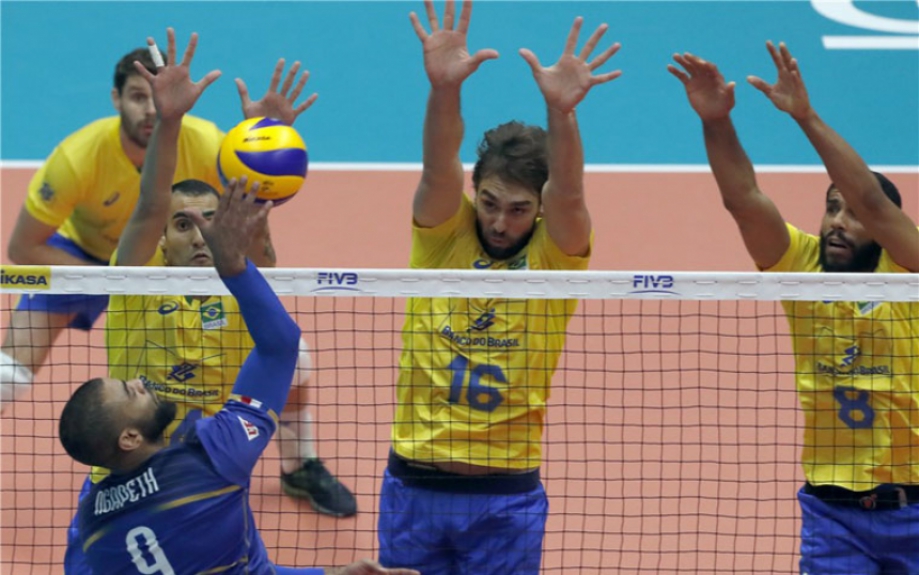 Vôlei Brasil x França