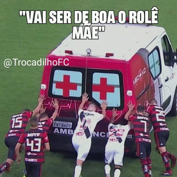 Os memes do empate entre Vasco e Flamengo em Brasília