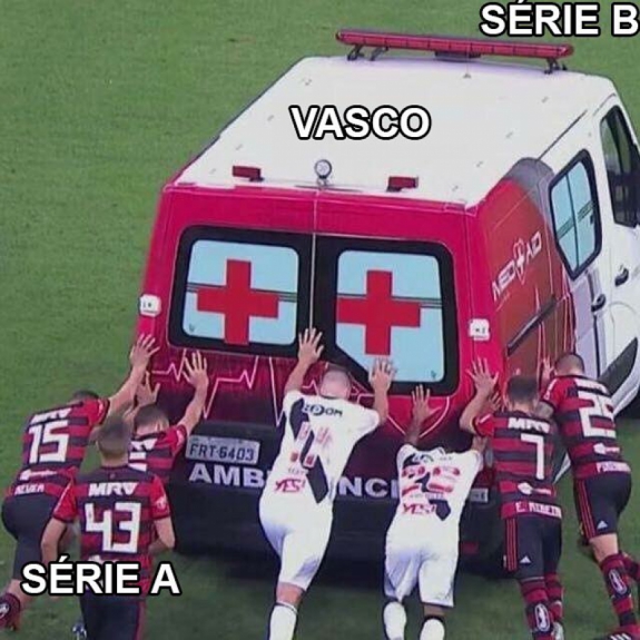 Os memes do empate entre Vasco e Flamengo em Brasília
