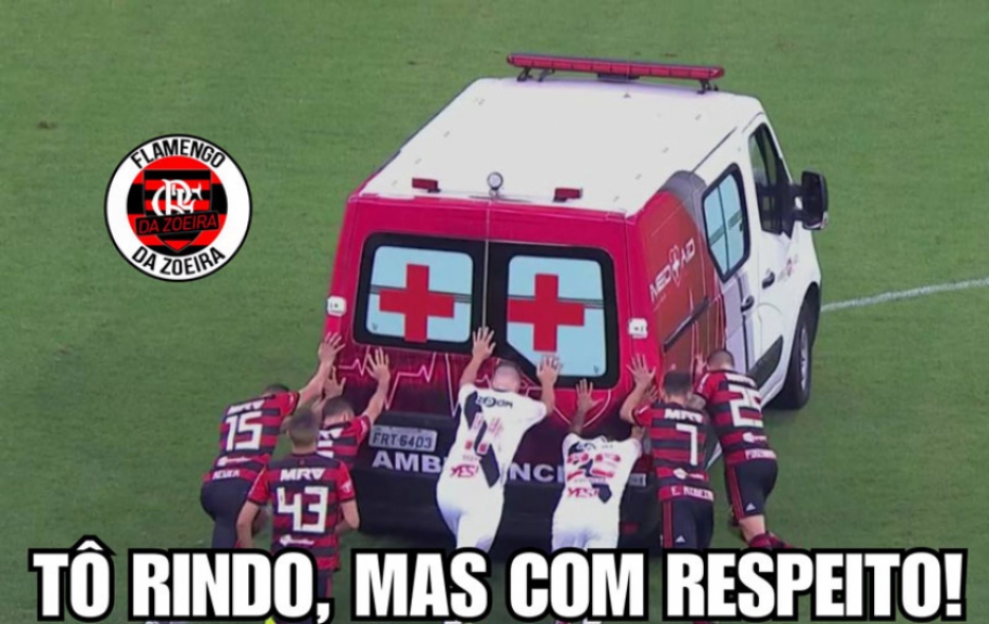 Os memes do empate entre Vasco e Flamengo em Brasília