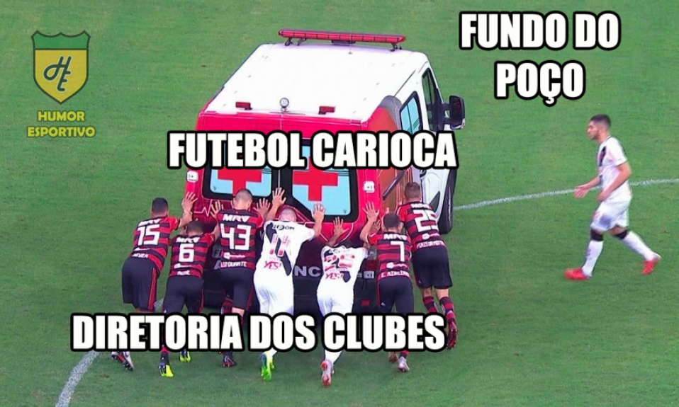 Os memes do empate entre Vasco e Flamengo em Brasília