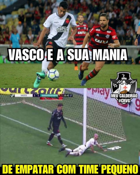 Os memes do empate entre Vasco e Flamengo em Brasília