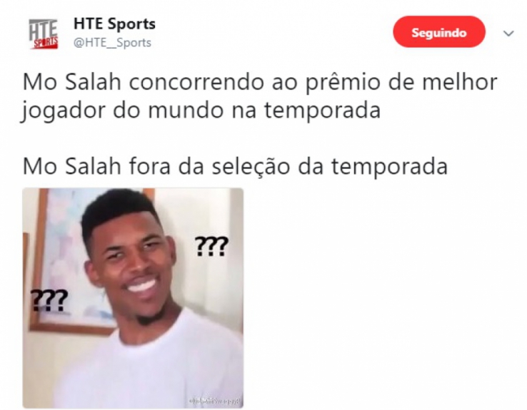 Internet repercute premiação 'The Best' da Fifa