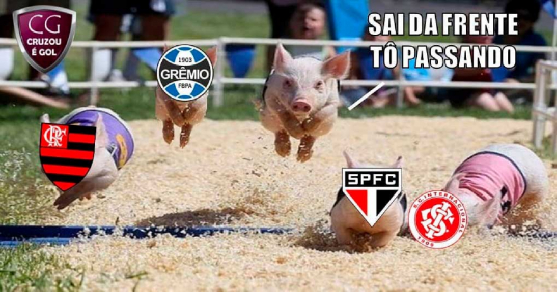 Memes: Disputa acirrada pelo título do Campeonato Brasileiro
