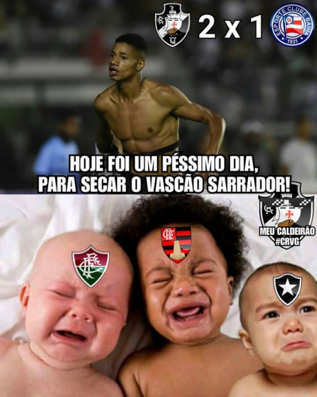 Memes: Vasco 2 x 1 Bahia