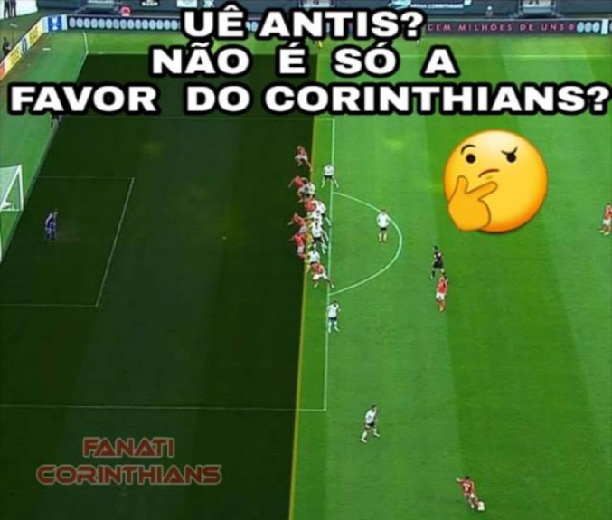 Memes: Corinthians 1 x 1 Internacional