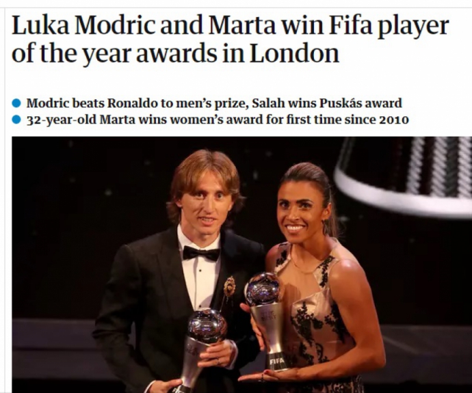 The Guardian - Modric