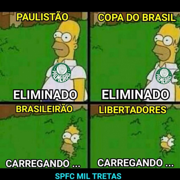 Web não perdoa eliminação do Verdão