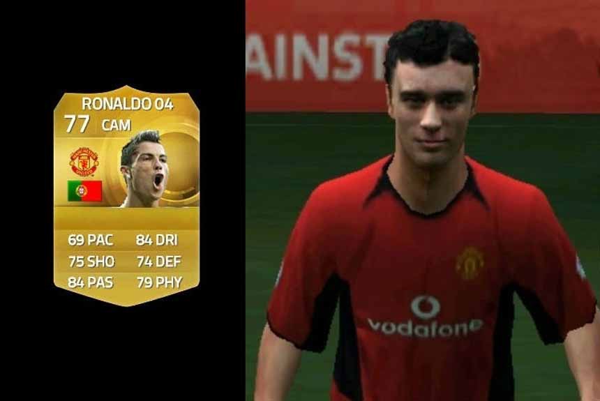 1 - Cristiano Ronaldo fifa04