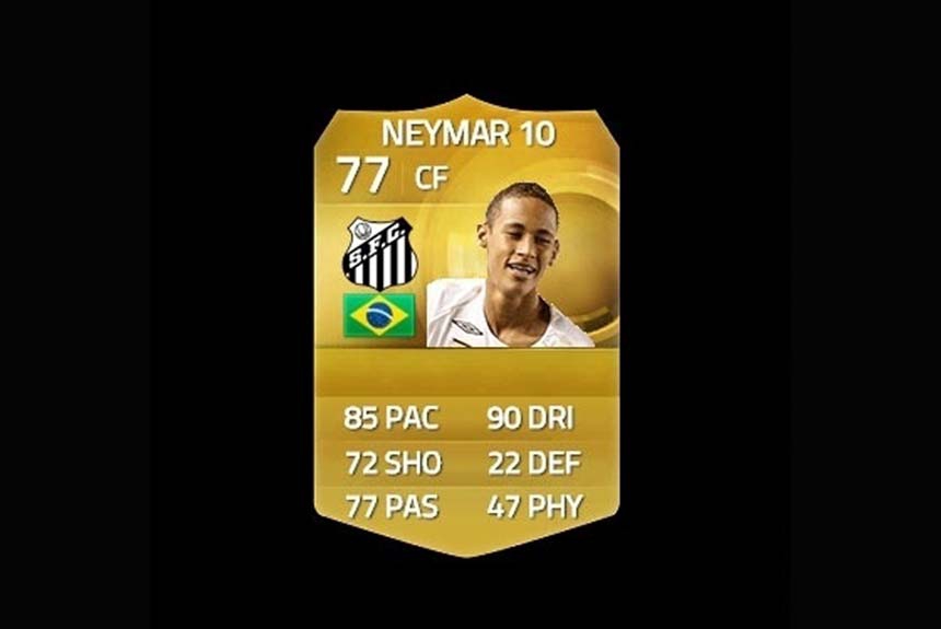 3 - Neymar fifa 10