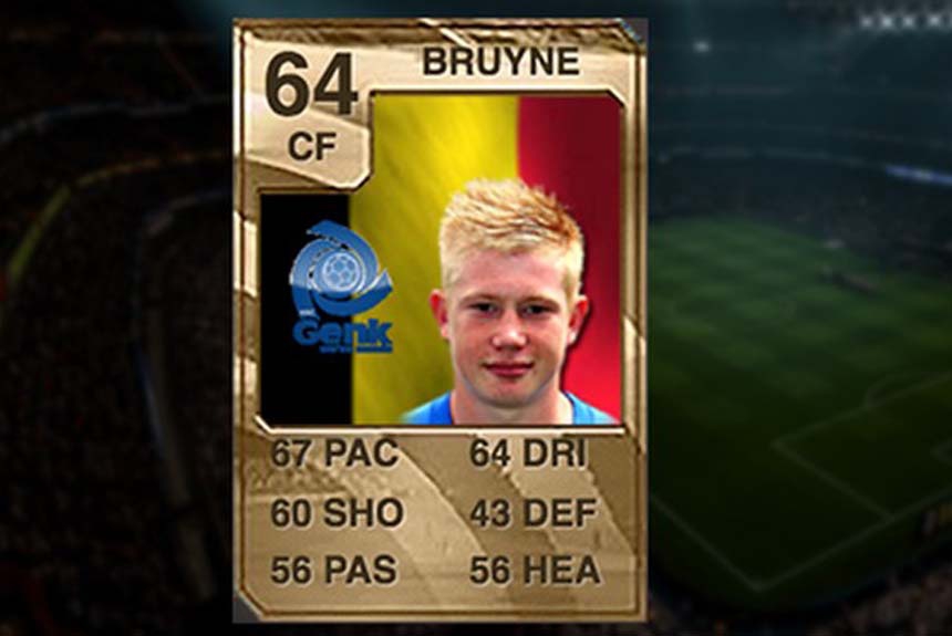 5 - De Bruyne fifa10