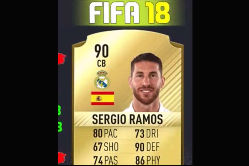7 - Sergio Ramos fifa 06