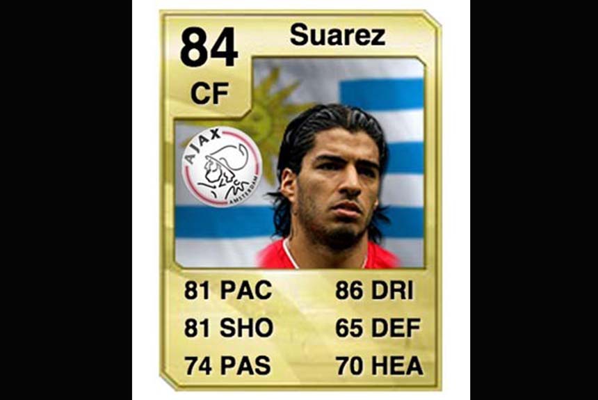 8 - Suárez fifa 07