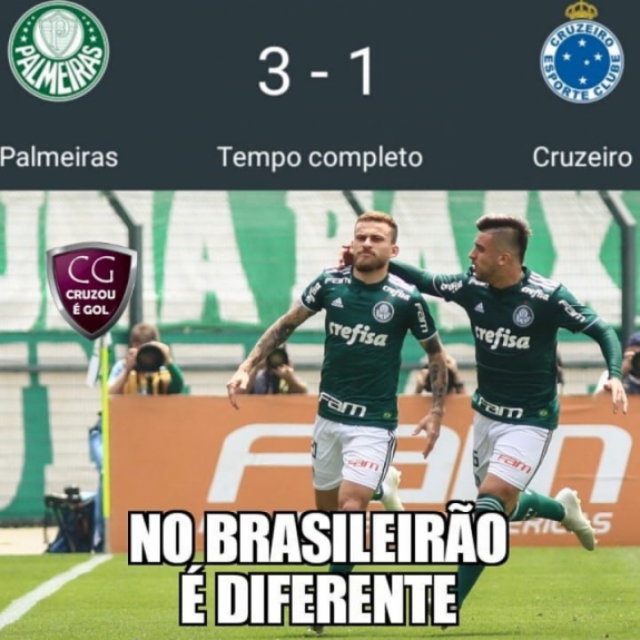 Torcida do Verdão repercute vitória sobre o Cruzeiro