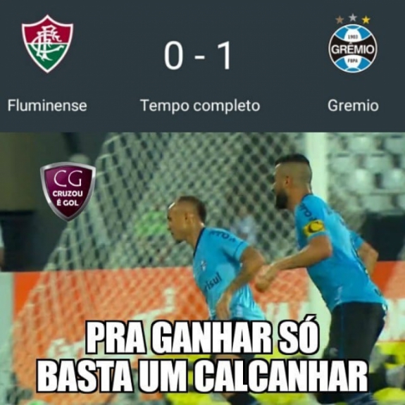 Memes: Fluminense 0 x 1 Grêmio