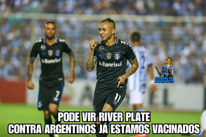 Gremistas tiram onda com vaga às semifinais da Libertadores