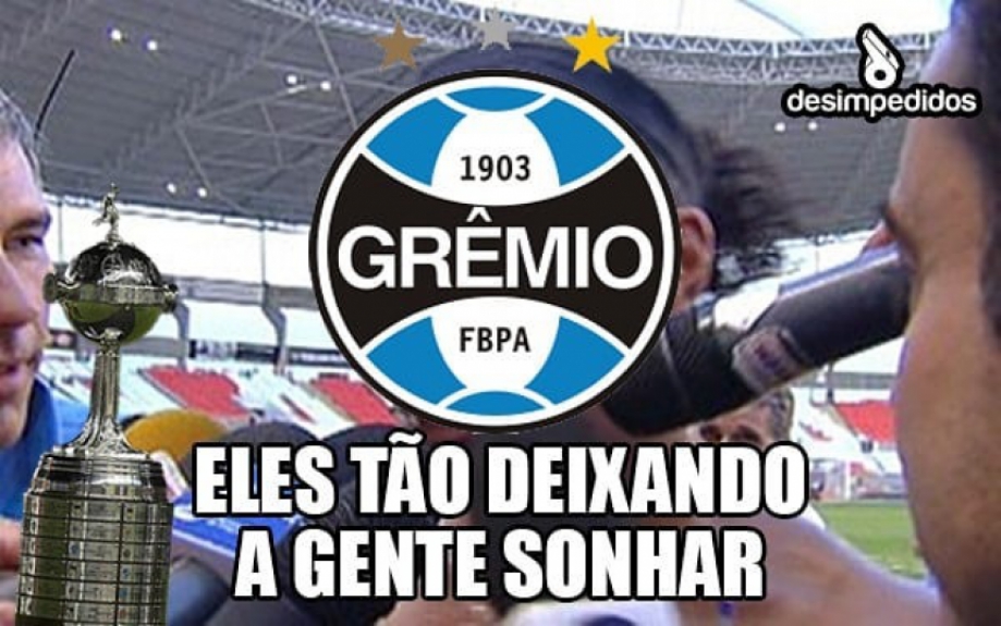 Gremistas tiram onda com vaga às semifinais da Libertadores