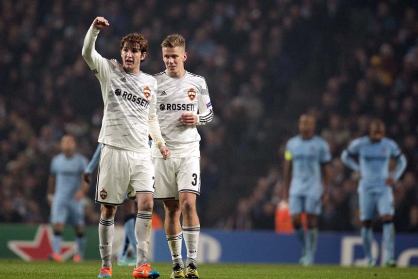 Manchester City 1 x 2 CSKA