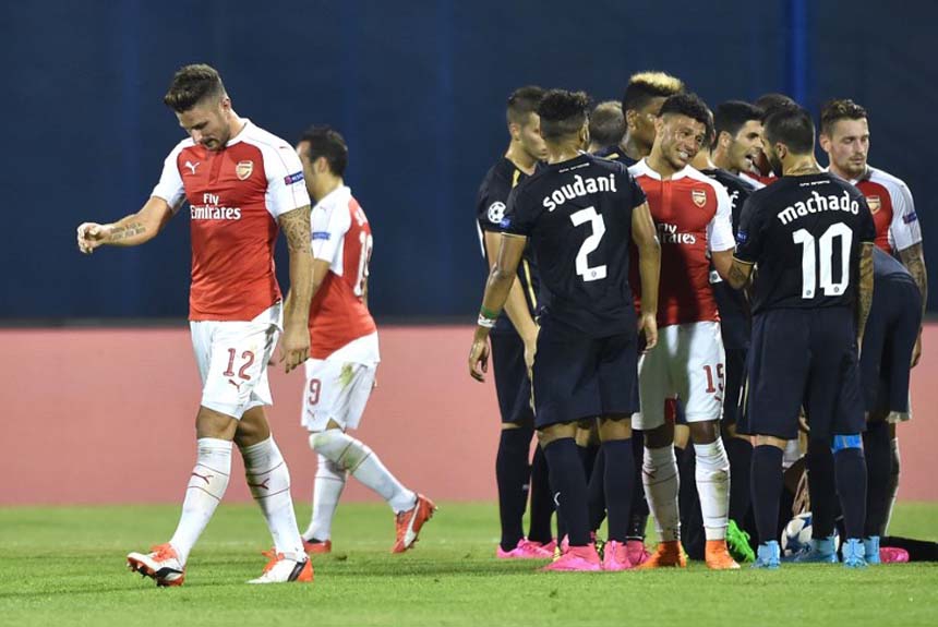 Dinamo Zagreb 2 x 1 Arsenal